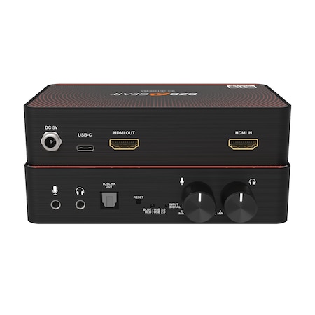 Bzbgear USB-C 4K120 Video Capture Card with Scaler, HDMI 2.1 Loop out, Audio & HDR10 to SDR Conversion BG-4K120CHA